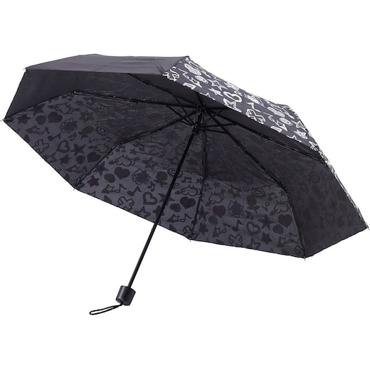 svart Paraply Gloster - svart