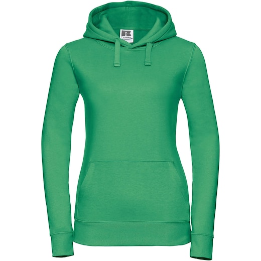 grøn Russell Ladies´ Authentic Hooded Sweat 265F - apple