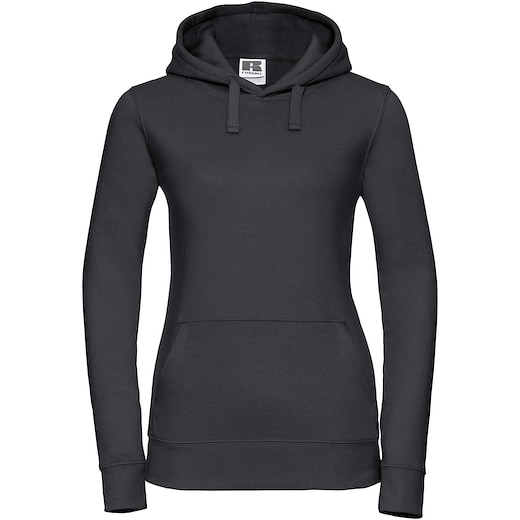 musta Russell Ladies´ Authentic Hooded Sweat 265F - black