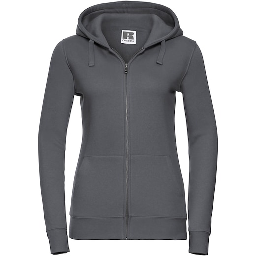grigio Russell Ladies´ Authentic Hooded Sweat 266F - convoy grey