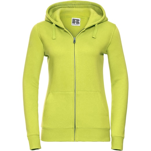 verde Russell Ladies´ Authentic Hooded Sweat 266F - lime