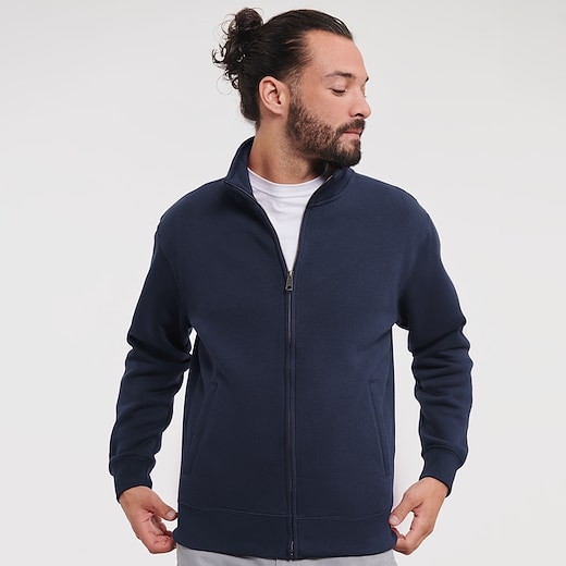 sininen Russell Authentic Sweat Jacket 267M - french navy