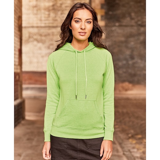 giallo Russell Ladies´ HD Hooded Sweat 281F - green marl
