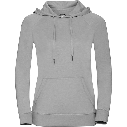 gris Russell Ladies´ HD Hooded Sweat 281F - silver marl