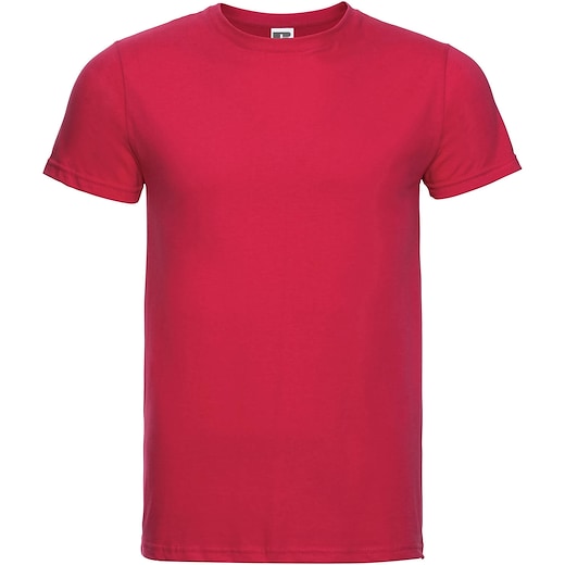 punainen Russell Men´s Slim T 155M - classic red