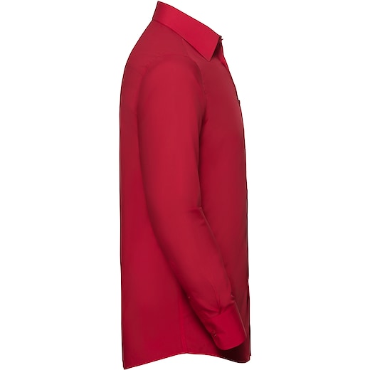 Russell Men´s Long Sleeve Fitted Polycotton Shirt 924M -