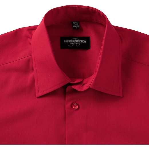 Russell Men´s Long Sleeve Fitted Polycotton Shirt 924M -