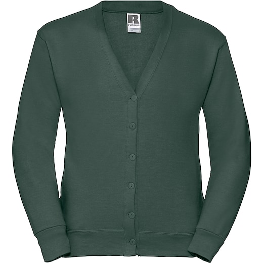 Russell Adults Sweatshirts Cardigan 273M - bottle green