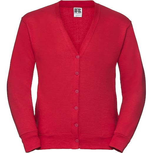 Russell Adults Sweatshirts Cardigan 273M - classic red
