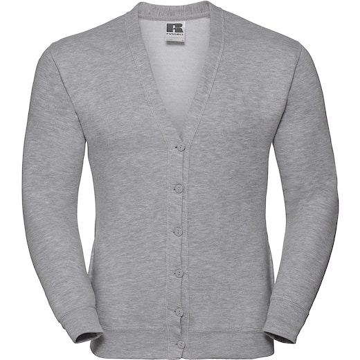 Russell Adults Sweatshirts Cardigan 273M - light oxford
