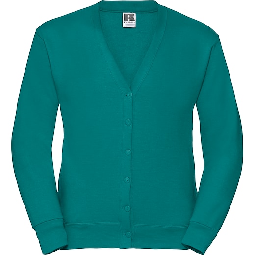 Russell Adults Sweatshirts Cardigan 273M - winter emerald