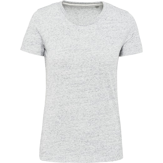 grigio Kariban Ladies´ Vintage Short Sleeve T-shirt - ash