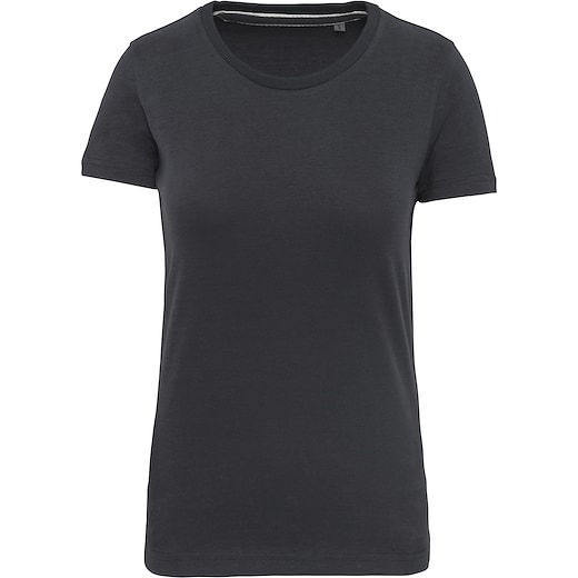 grigio Kariban Ladies´ Vintage Short Sleeve T-shirt - vintage charcoal