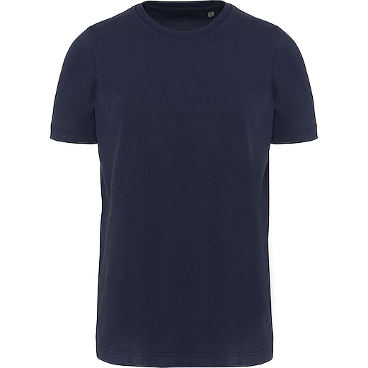 hvit Kariban Men´s Short Sleeve T-shirt - vintage navy