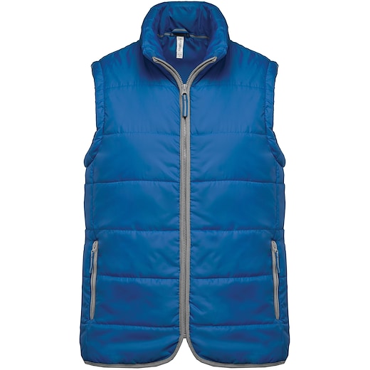 sininen Kariban Quilted Bodywarmer - light royal blue