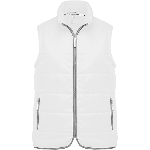 valkoinen Kariban Quilted Bodywarmer - white