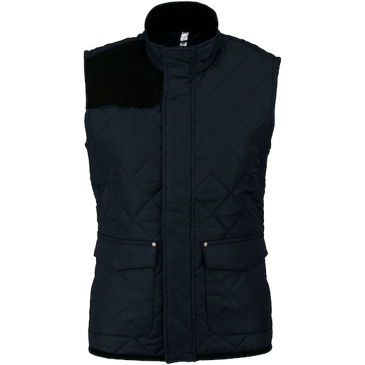 Kariban Women’s Classic Quilted Bodywarmer - navy/ black