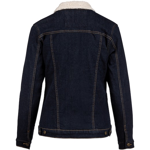 Kariban Ladies´ Sherpa-Lined Denim Jacket -