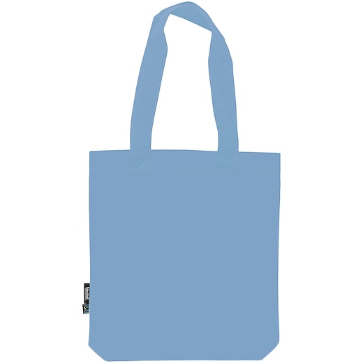 blå Neutral Twill Bag Color - dusty indigo