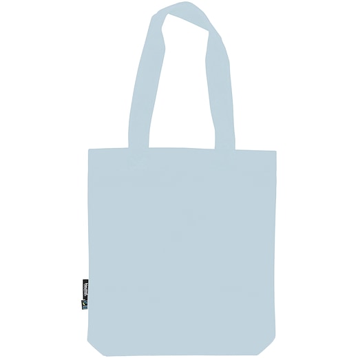 blå Neutral Twill Bag Color - light blue