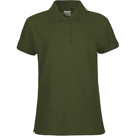 grønn Neutral Ladies Classic Polo - military green