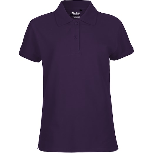 lilla Neutral Ladies Classic Polo - purple