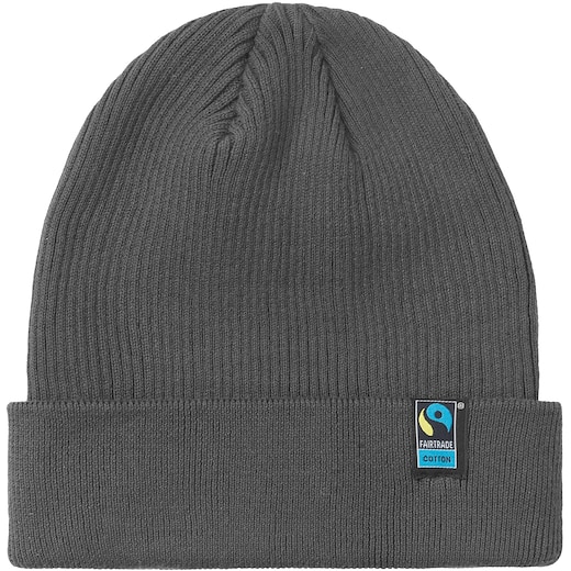 grå Neutral Mixed Knit Beanie - charcoal
