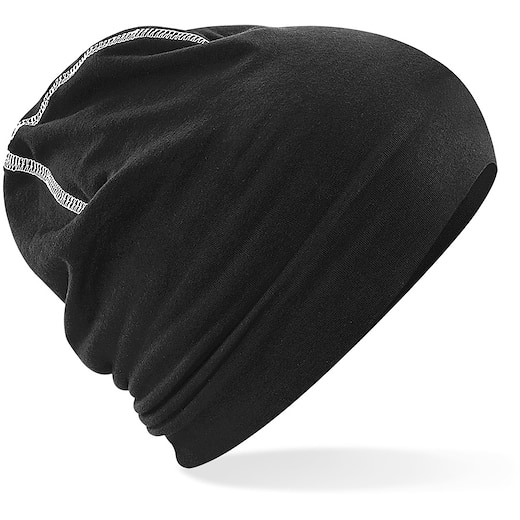 musta Beechfield Esprite - black/white