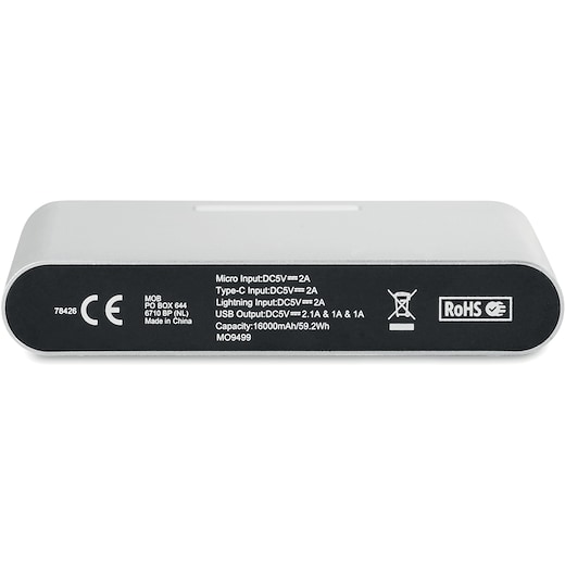 Powerbank Dillon, 16.000 mAh -
