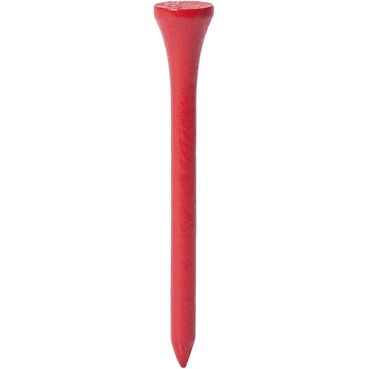 punainen Tii Fore 70 mm - red