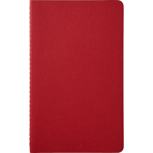 Moleskine Cahier Journal L Non-ruled - cranberry