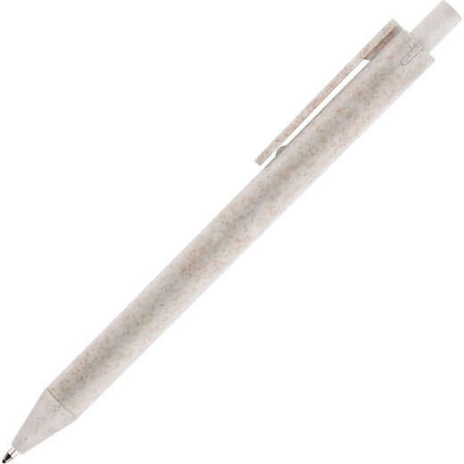 brun Reklamepenn Alberta - beige