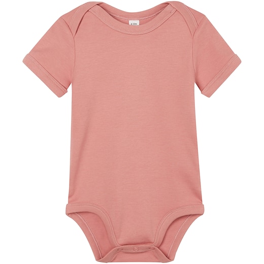 rosa Babybugz Baby Bodysuit - dusty rose