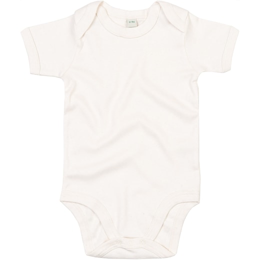 brun Babybugz Baby Bodysuit - organic natural