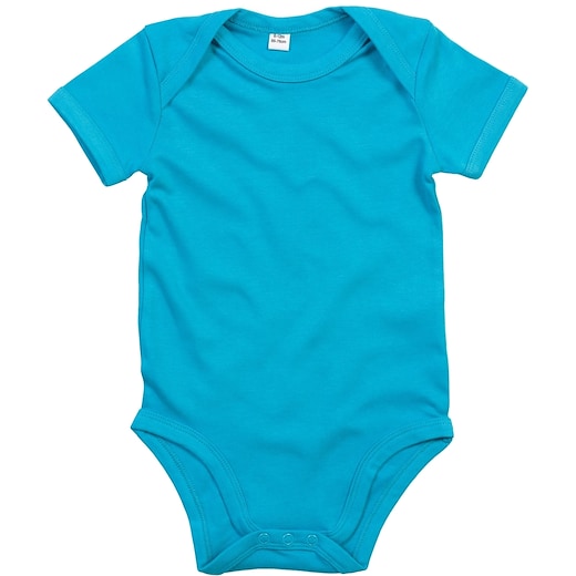 blå Babybugz Baby Bodysuit - surf blue