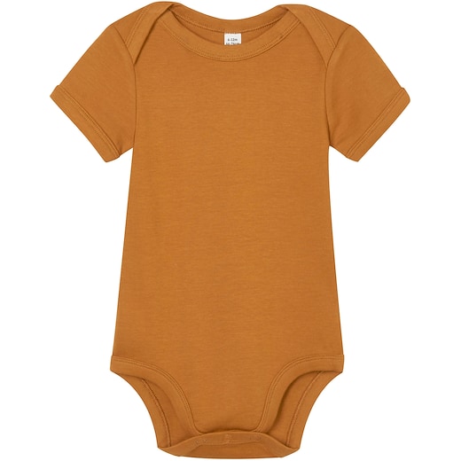 brun Babybugz Baby Bodysuit - toffee