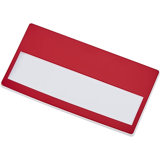 Navneskilt Escort - red/ white