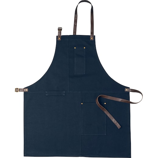 blå Forkle Rodney - dark blue/ brown