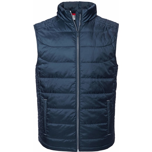 blå Russell Men´s Nano Bodywarmer 441M - french navy