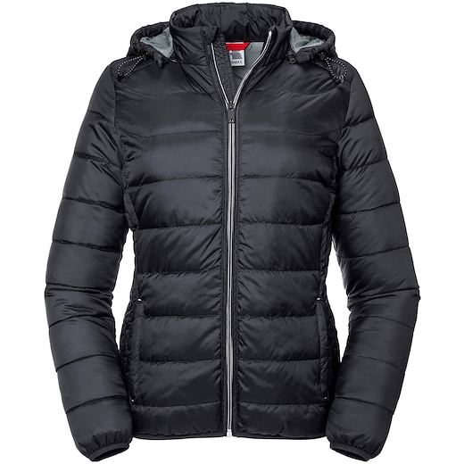 Russell Ladies Hooded Nano Jacket 440F - black