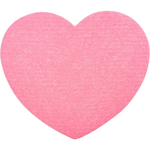 rosa Spültuch Heart - cerise