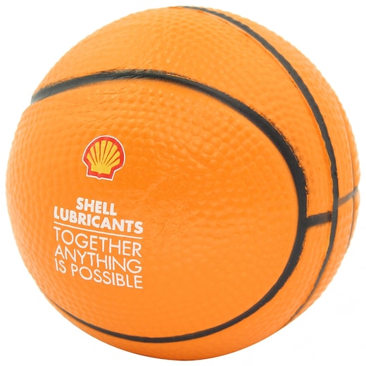 orange Stressball Basketball - orange