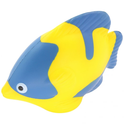 jaune Balle anti-stress Tropical Fish - yellow/ blue