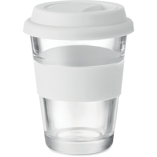 hvit Glasskrus Garland - white