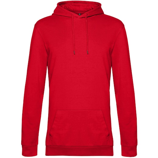 rosso B&C Hoodie - red
