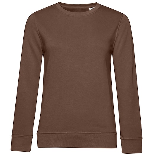 ruskea B&C Organic Crew Neck Women - mocha