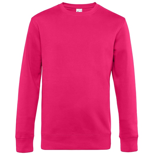 B&C King Crew Neck - magenta pink