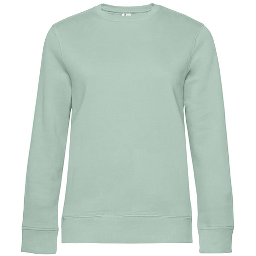 grønn B&C Queen Crew Neck - aqua green