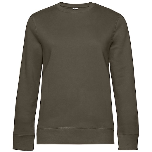 brun B&C Queen Crew Neck - khaki
