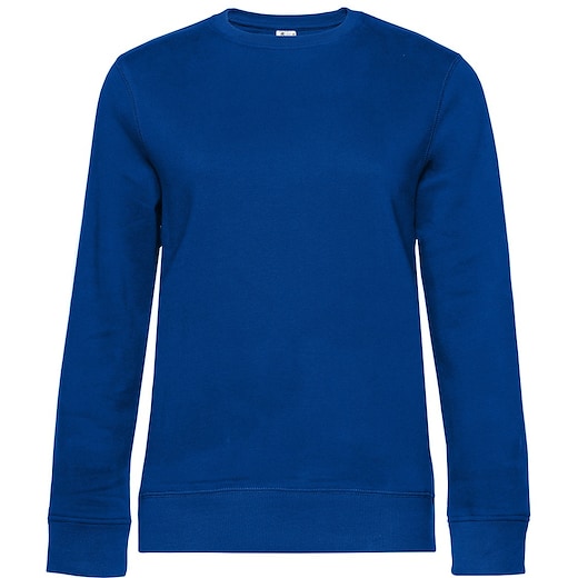 blå B&C Queen Crew Neck - royal